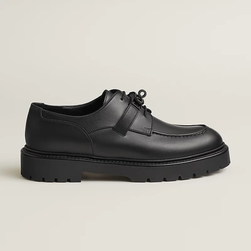 Hermès Singapore Loyal Derby Shoe - Black 2