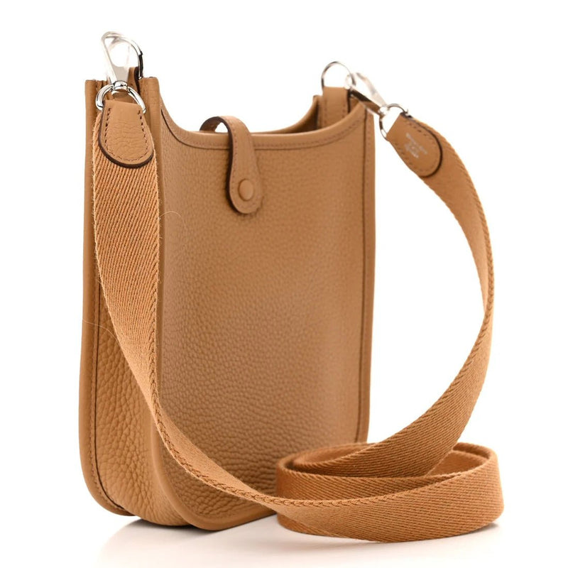 Hermès Taurillon Clemence Evelyne TPM Biscuit 2