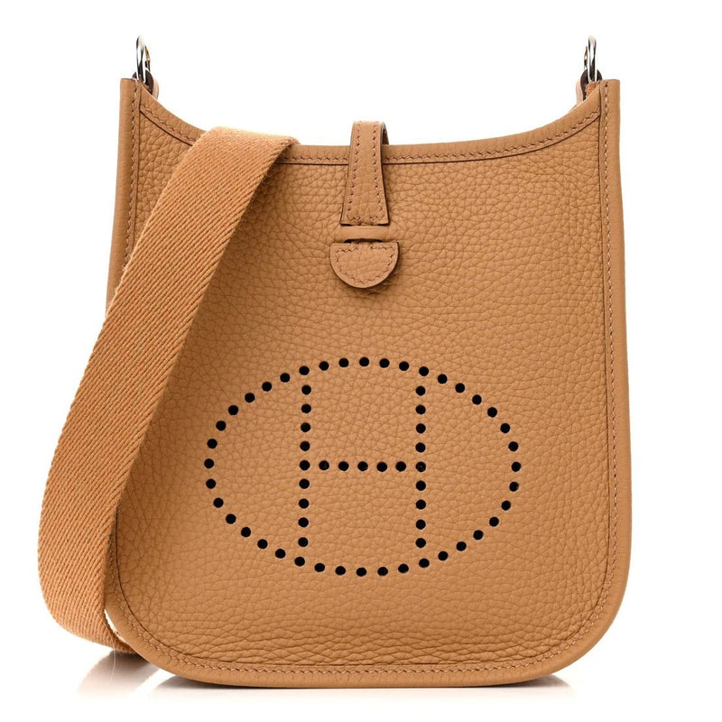 Hermès Taurillon Clemence Evelyne TPM Biscuit 5