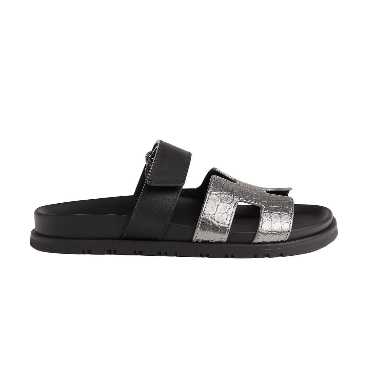 Hermès Techno-Sandal In Anatomical Rubber Sole And Adjustable Strap 4