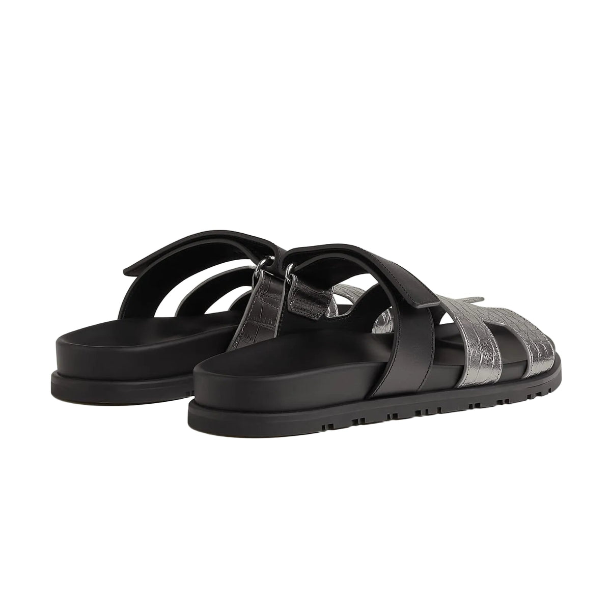 Hermès Techno-Sandal In Anatomical Rubber Sole And Adjustable Strap 2