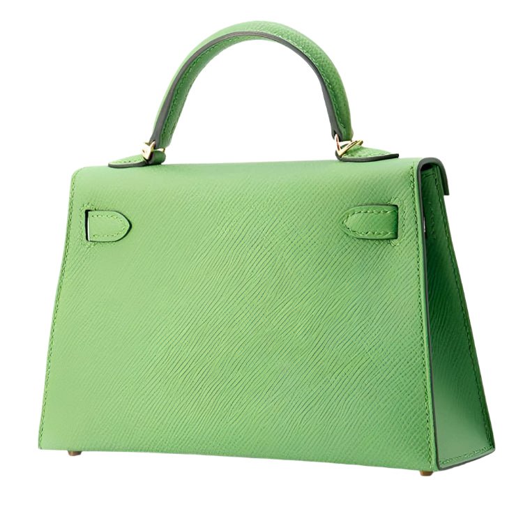 Hermès Vert Yucca Epsom Mini Kelly Do Bag 2