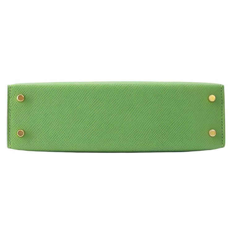 Hermès Vert Yucca Epsom Mini Kelly Do Bag 3