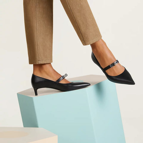 Hermes Bouncing Kiara 40 Pump – Black