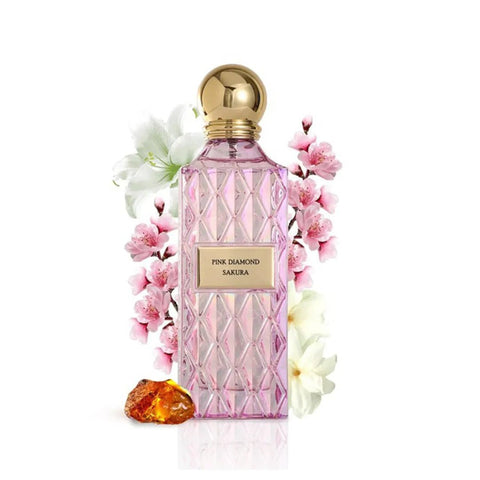 Ibraheem Al Qurashi Pink Diamond Sakura Concentrated Perfume 200ml - BEAUTY BAR