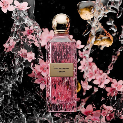 Ibraheem Al Qurashi Pink Diamond Sakura Concentrated Perfume 200ml - BEAUTY BAR