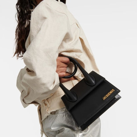 Jacquemus Le Chiquito Noeud Leather Tote Bag - BEAUTY BAR