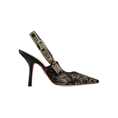 J'Adior Classic Open Back Lace - Up Pumps - BEAUTY BAR