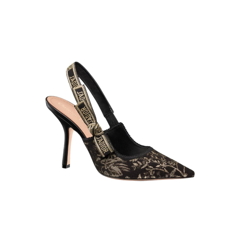 J'Adior Classic Open Back Lace-Up Pumps