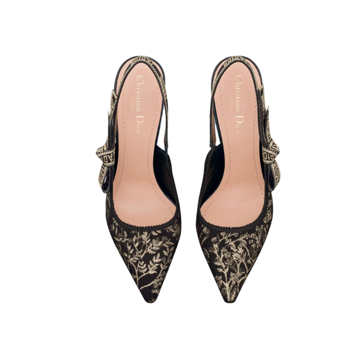 J'Adior Classic Open Back Lace-Up Pumps 3