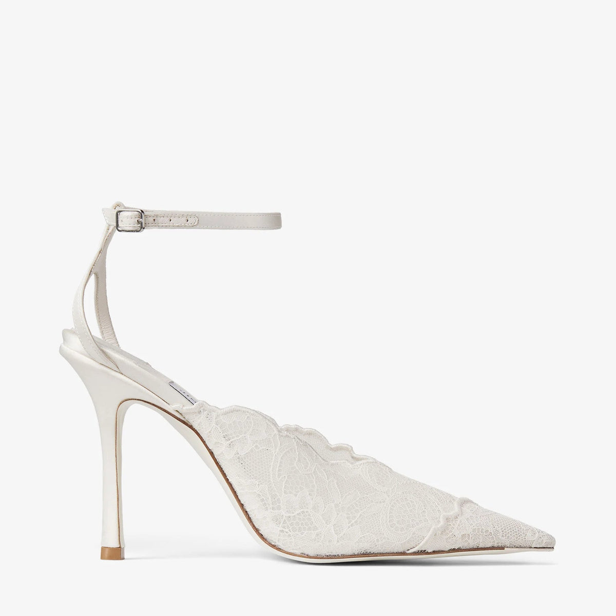 Jimmy Choo Lace Pumps Ivory 4