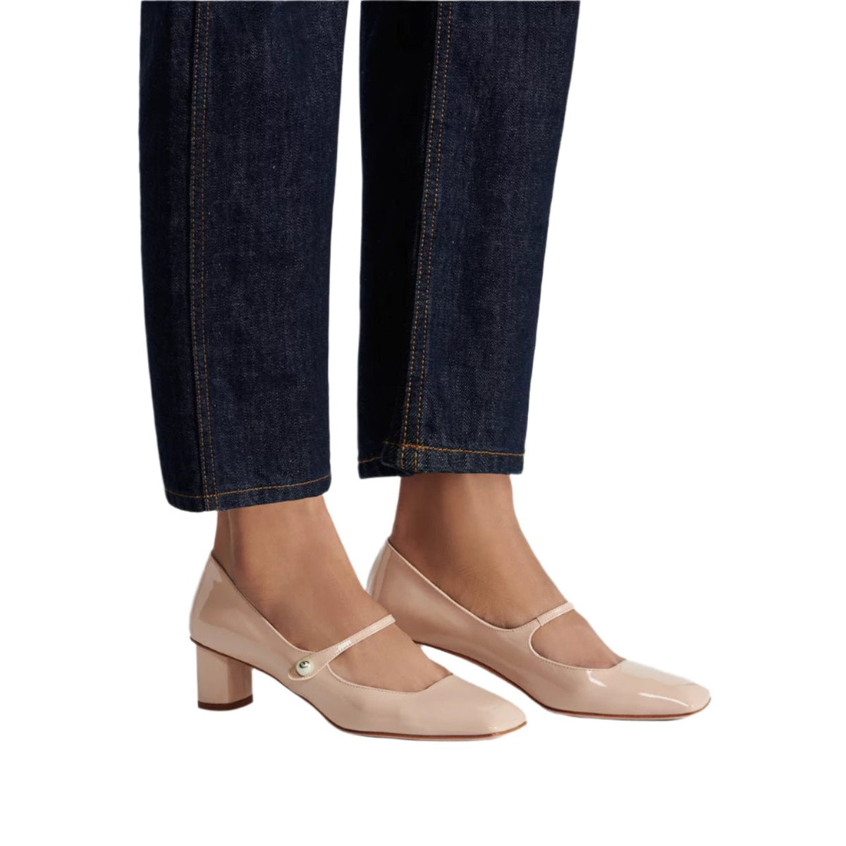 Jolie Dior Pump Nude Patent Leather 3