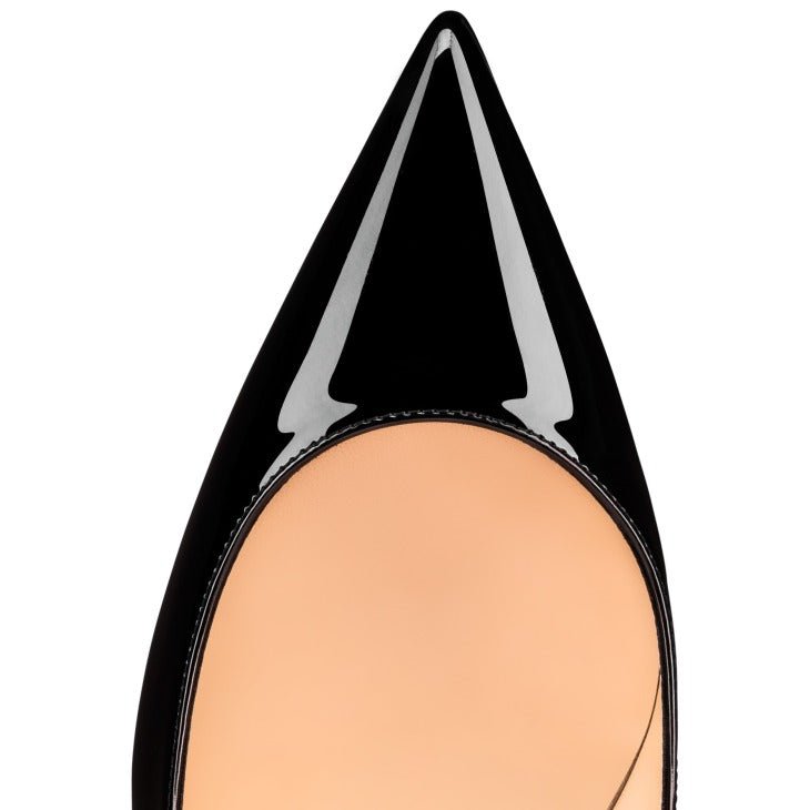 Kate 100 mm Pumps - Patent Calf Leather - Black - Women 3