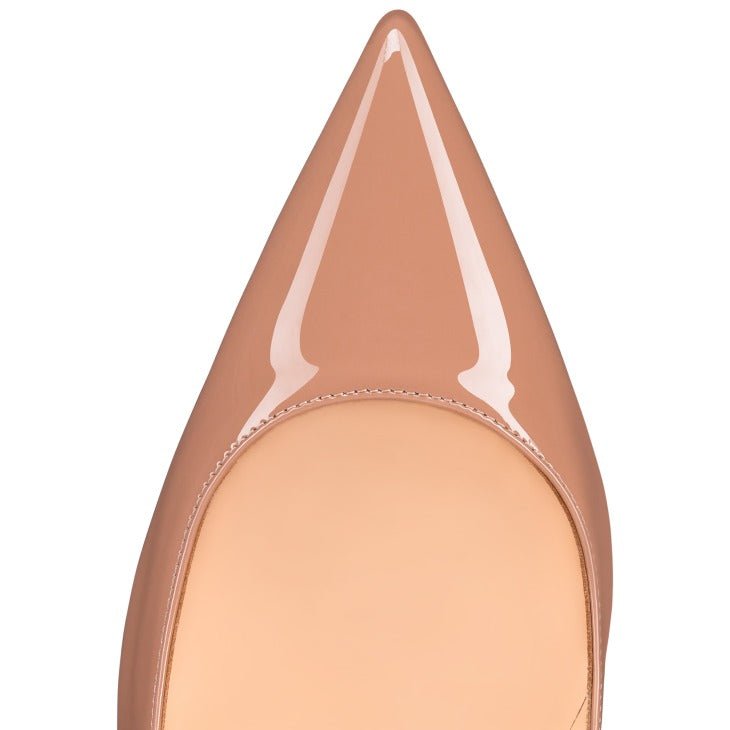 Kate 100 mm Pumps - Patent Calf Leather - Blush - Women 3