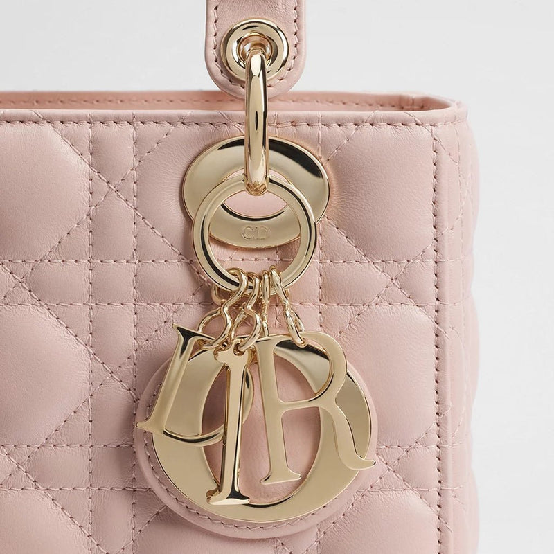 Lady Dior Small Bag Soft Pink 7