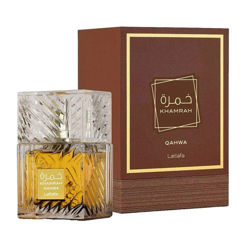 Lattafa Khamrah Qahwa Eau De Parfum - For Unisex 100 ml - BEAUTY BAR