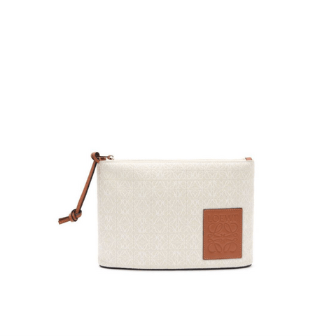 Loewe Anagram Jacquard Pouch - BEAUTY BAR