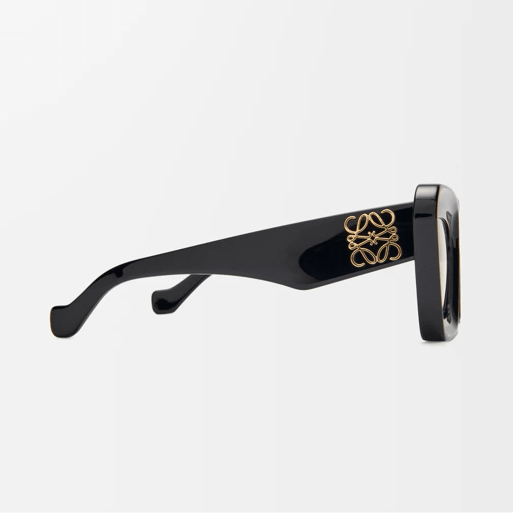 Loewe Beveled Cateye Sunglasses Black 4