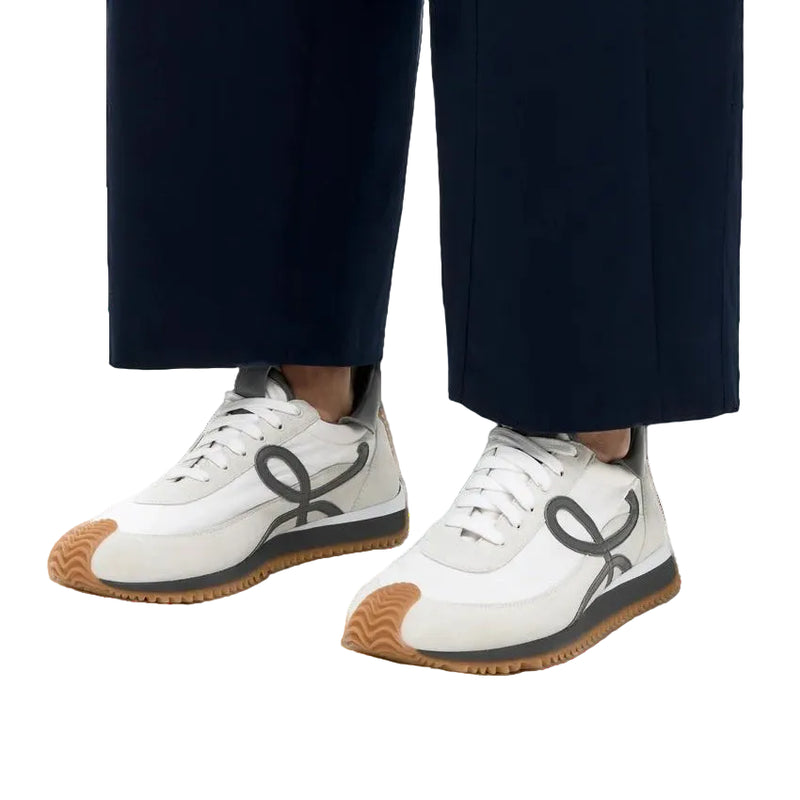 Loewe Black Calfskin-Blend Flow Sneakers 3