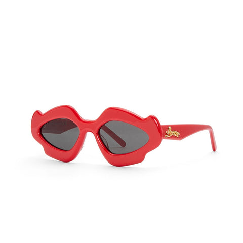 Loewe Flame Sunglasses - Red Acetate Frame - BEAUTY BAR
