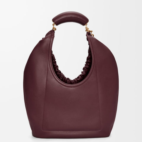 Loewe Medium Squeeze Bag Dark Burgundy - BEAUTY BAR