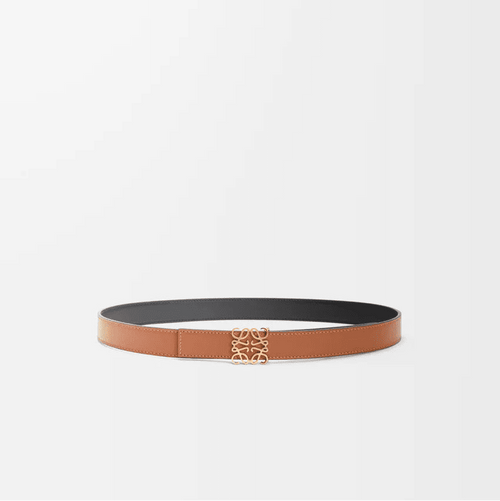 Loewe Reversible Anagram Brown Belt - BEAUTY BAR