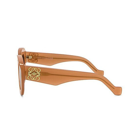 Loewe Round Cat Eye Sunglasses - Brown Acetate Frame - BEAUTY BAR