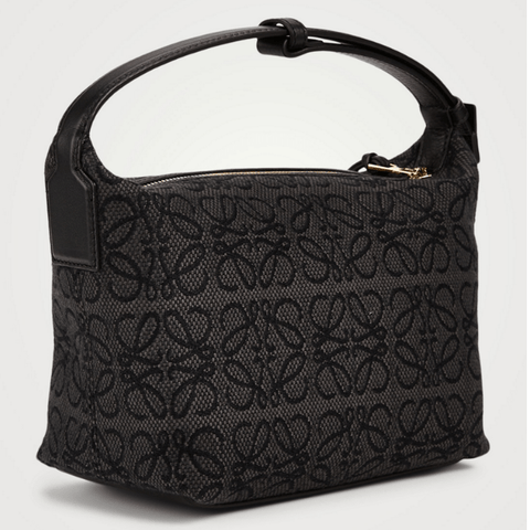 Loewe Small Cubi Anagram Jacquard Canvas Shoulder Bag - BEAUTY BAR