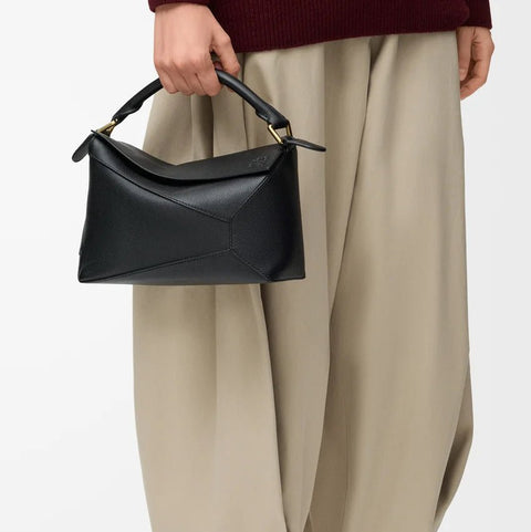 Loewe Small Puzzle Edge Bag In Soft Grained Calfskin - BEAUTY BAR