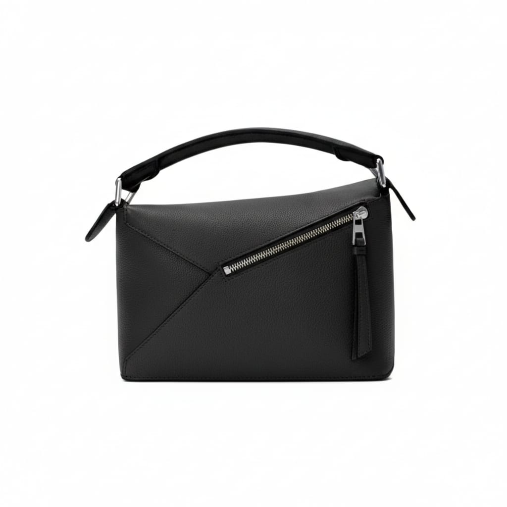 Loewe Small Puzzle Edge Bag In Soft Grained Calfskin 2