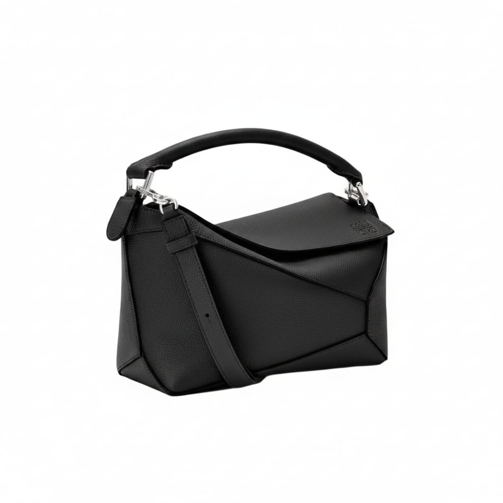 Loewe Small Puzzle Edge Bag In Soft Grained Calfskin 1