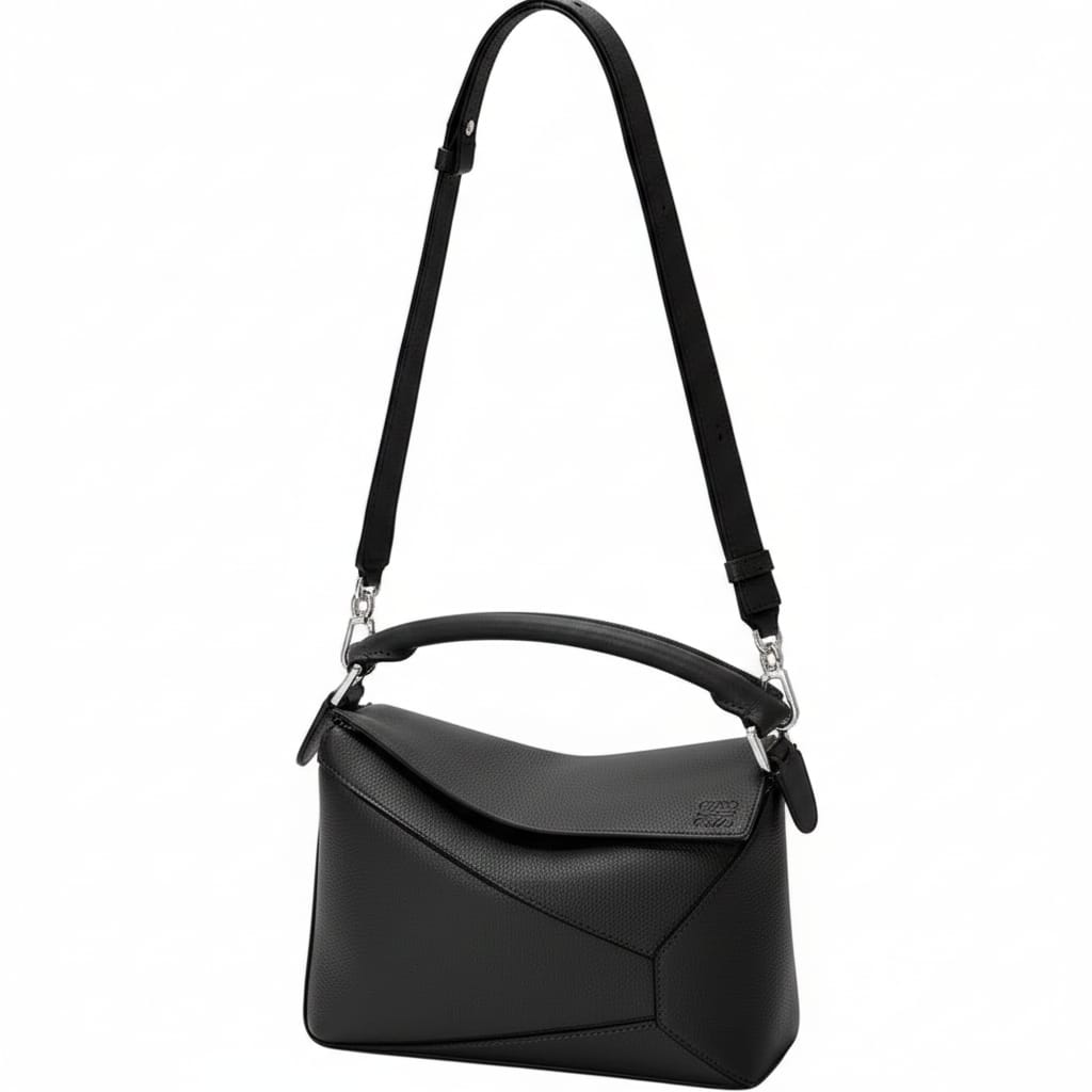 Loewe Small Puzzle Edge Bag In Soft Grained Calfskin 3