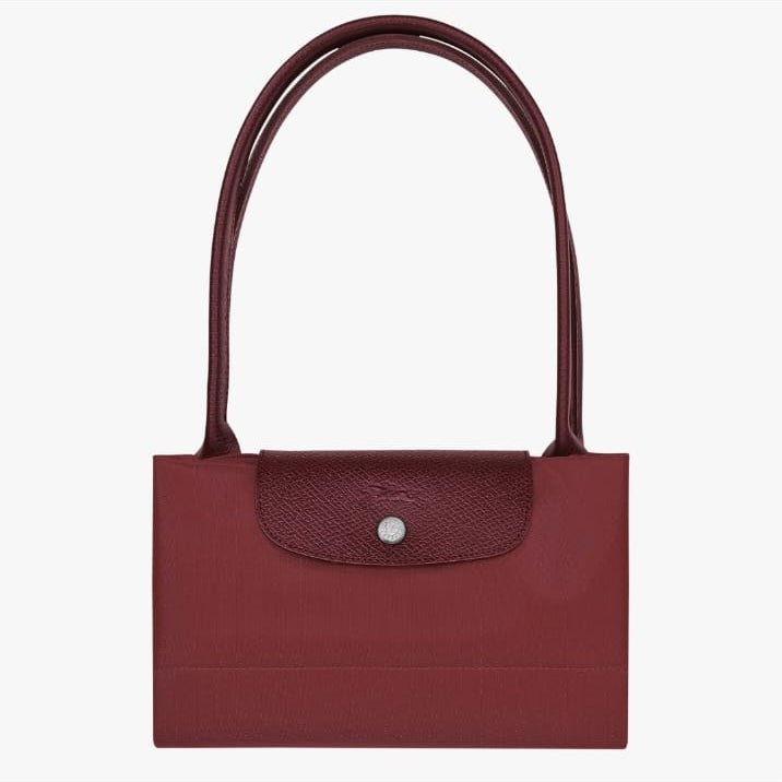 Longchamp Large Le Pliage Tote Bag Burgundy 5
