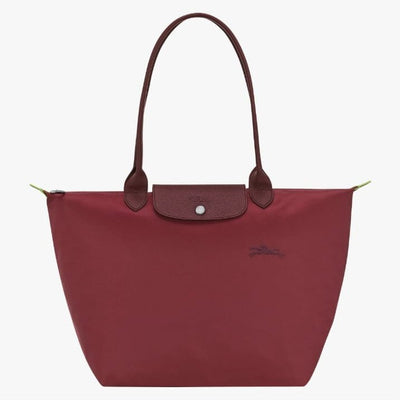 Longchamp Large Le Pliage Tote Bag Burgundy