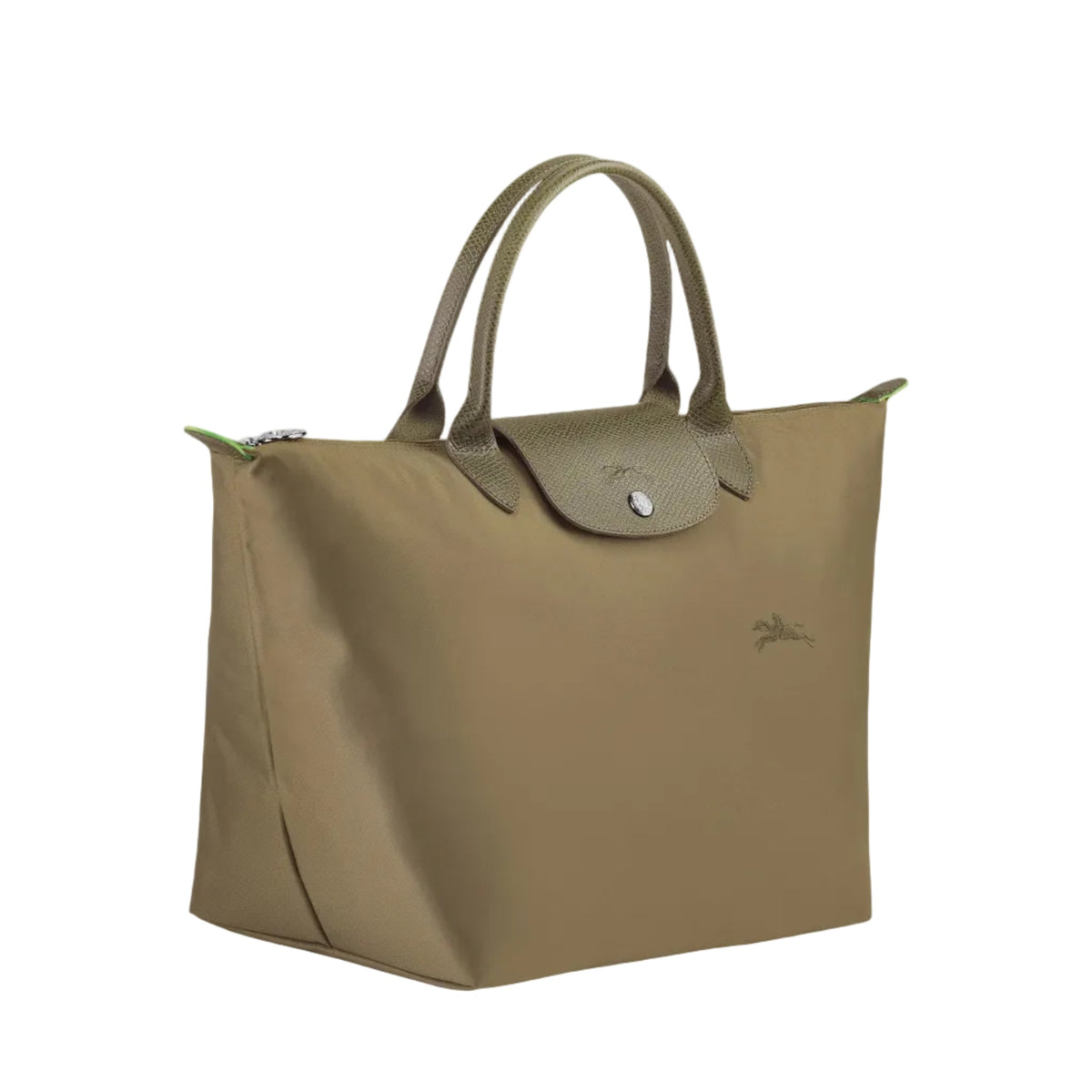 Longchamp Large Le Pliage Tote Bag Green 2