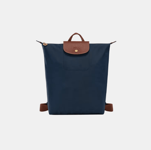 Longchamp Le Pliage Backpack M Canvas - Navy