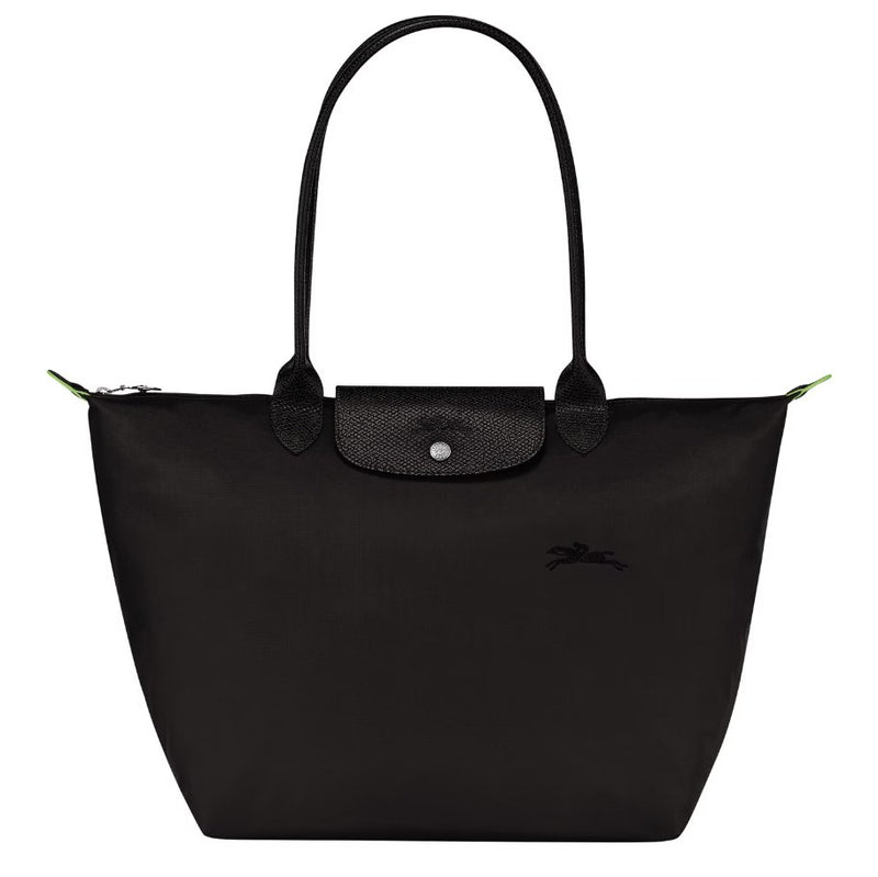 Longchamp Le Pliage Large Shoulder Black Bag