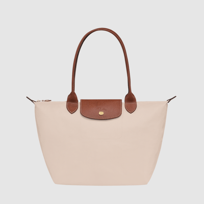 Longchamp Le Pliage Medium Handbag Paper - Canvas