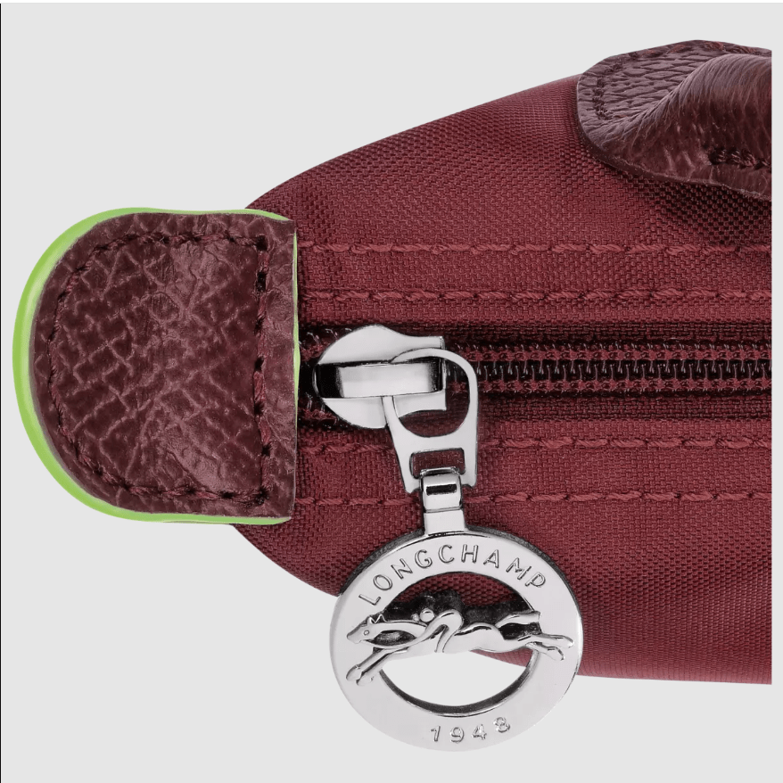 Longchamp Le Pliage Red Pouch With Handle 4