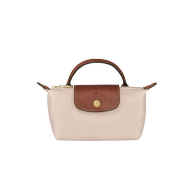 Longchamp Le Pliage Women's Mini Beige Cross Bag