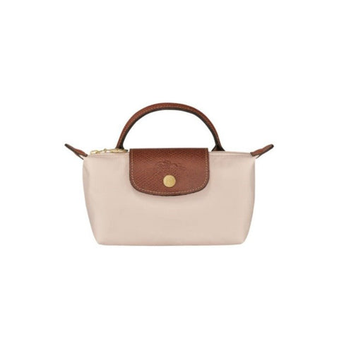 Longchamp Le Pliage Women's Mini Beige Cross Bag - BEAUTY BAR