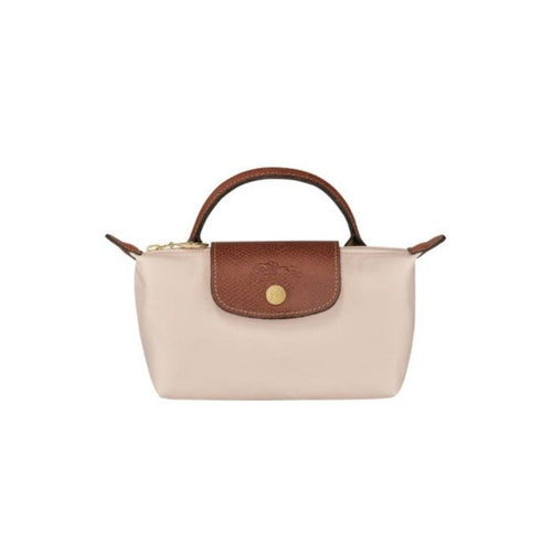 Longchamp Le Pliage Women's Mini Beige Cross Bag