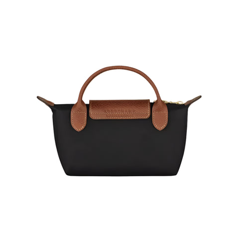 Longchamp Le Pliage Women's Mini Black Cross Bag - BEAUTY BAR