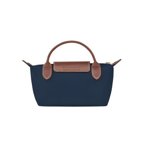 Longchamp Le Pliage Women's Mini Blue Navy Cross Bag - BEAUTY BAR