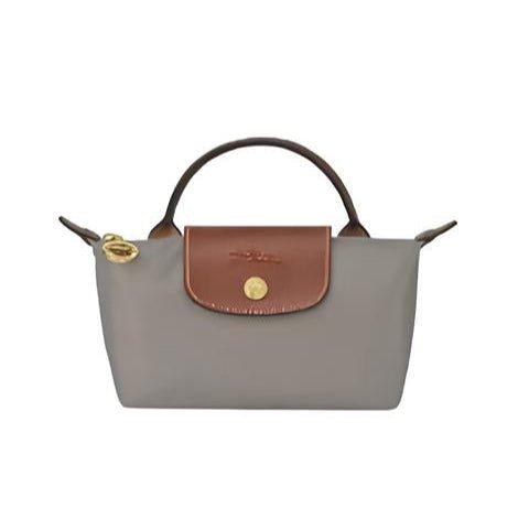 Longchamp Le Pliage Women's Mini Gray Cross Bag - BEAUTY BAR