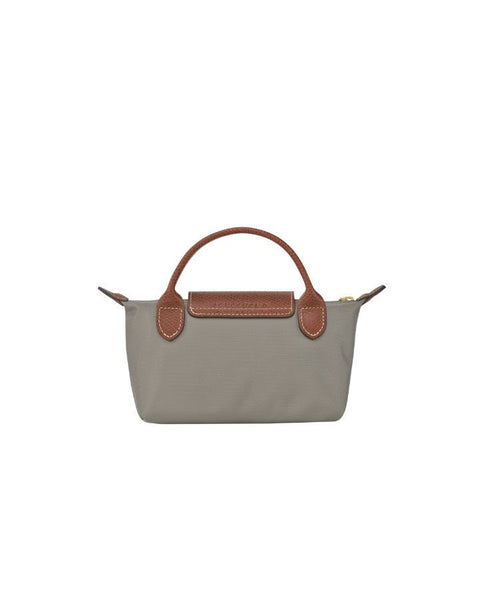 Longchamp Le Pliage Women's Mini Gray Cross Bag - BEAUTY BAR