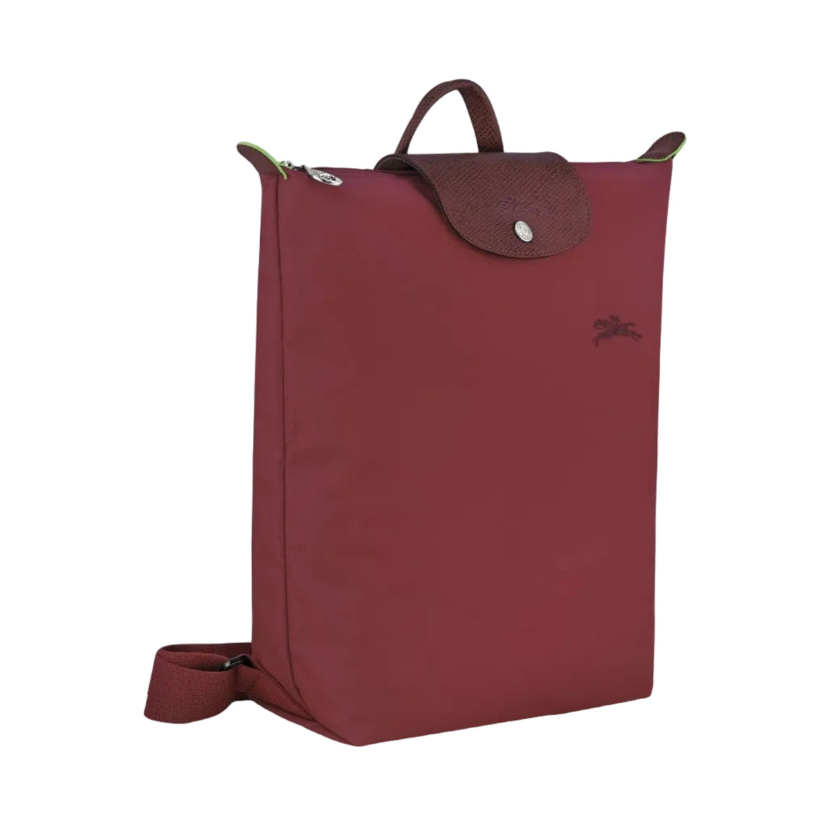 Longchamp Medium Le Pliage zip-up Backpack | Red 2