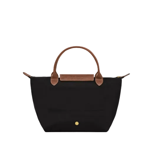 Longchamp Small Le Pliage Bag In Canvas Black 3