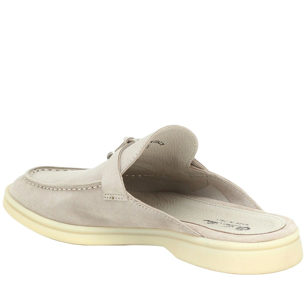 Loro Piana - Babouche Charms Walk Suede Slippers 4
