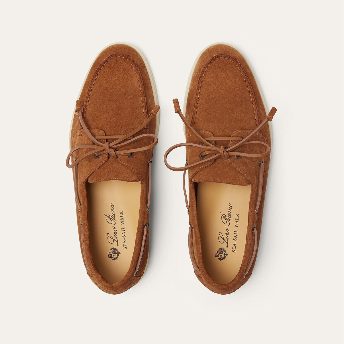 Loro Piana - Sea Sail Cocoa Suede Dress Shoe 3
